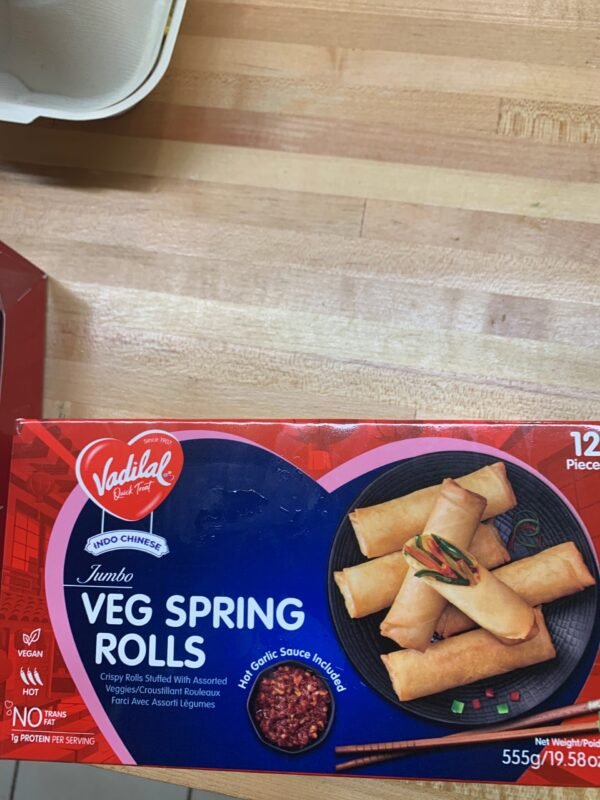 Vadilal spring rolls555g