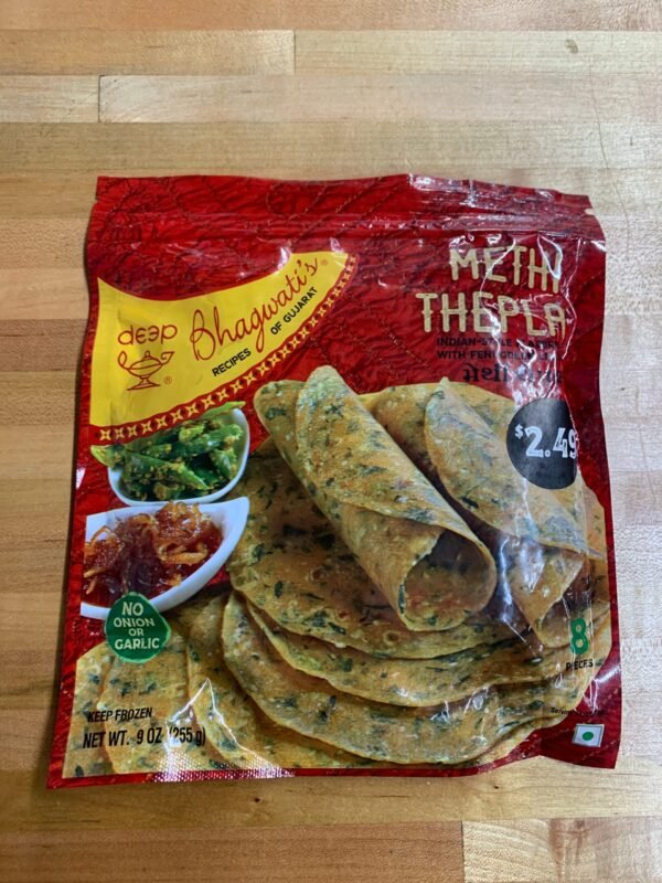 Deep methi thepla