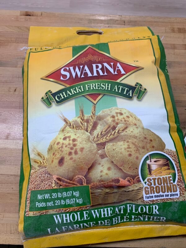 Swarna chakki fresh atta 20lb